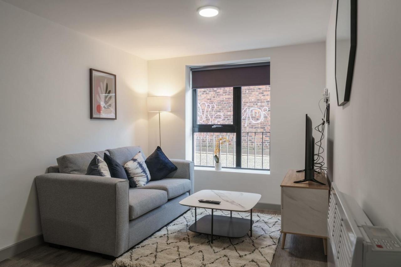 Contemporary 1 Bed Apartment In Liverpool Centre Buitenkant foto